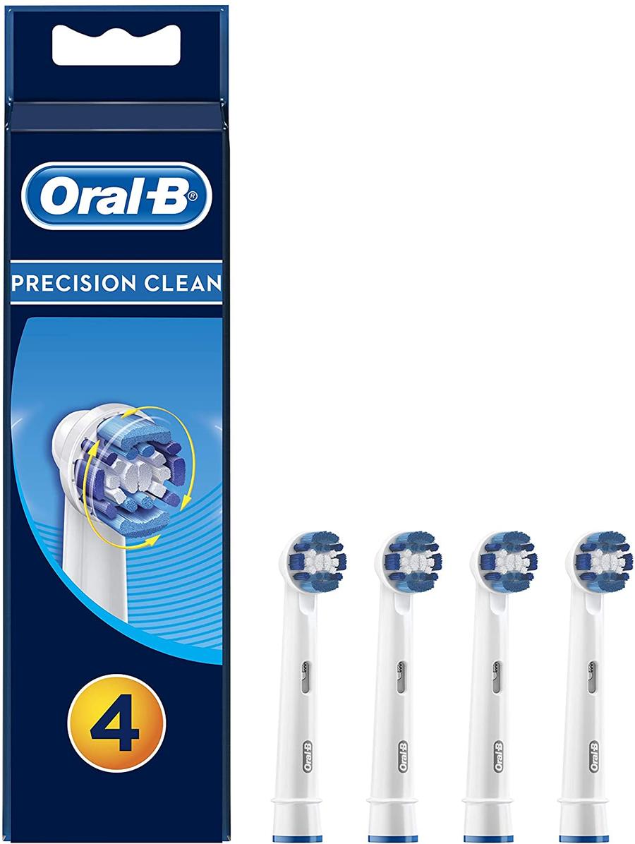 Náhradní hlavice zubních kartáčků Oral-B Precision Clean 4 ks