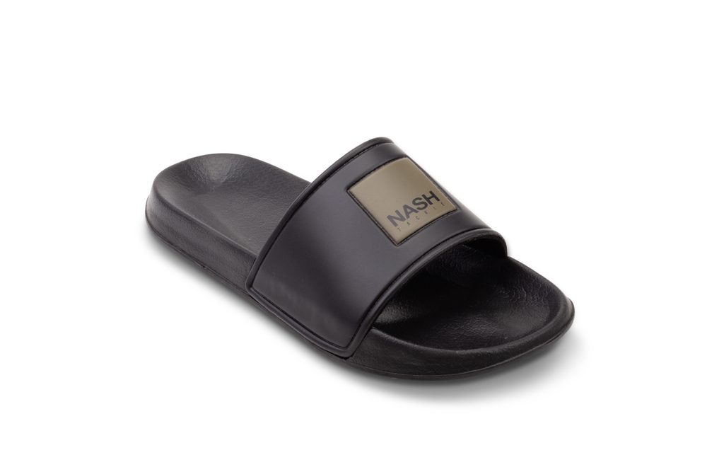 Nash Pantofle Sliders Black - 43