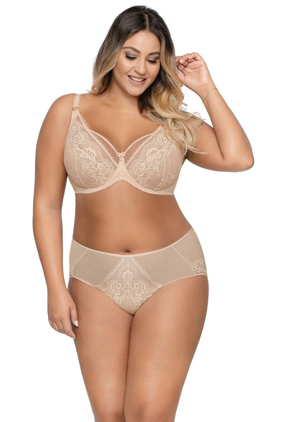 Nevyztužená podprsenka Ava Lingerie 1824 Soft Béžová 80B