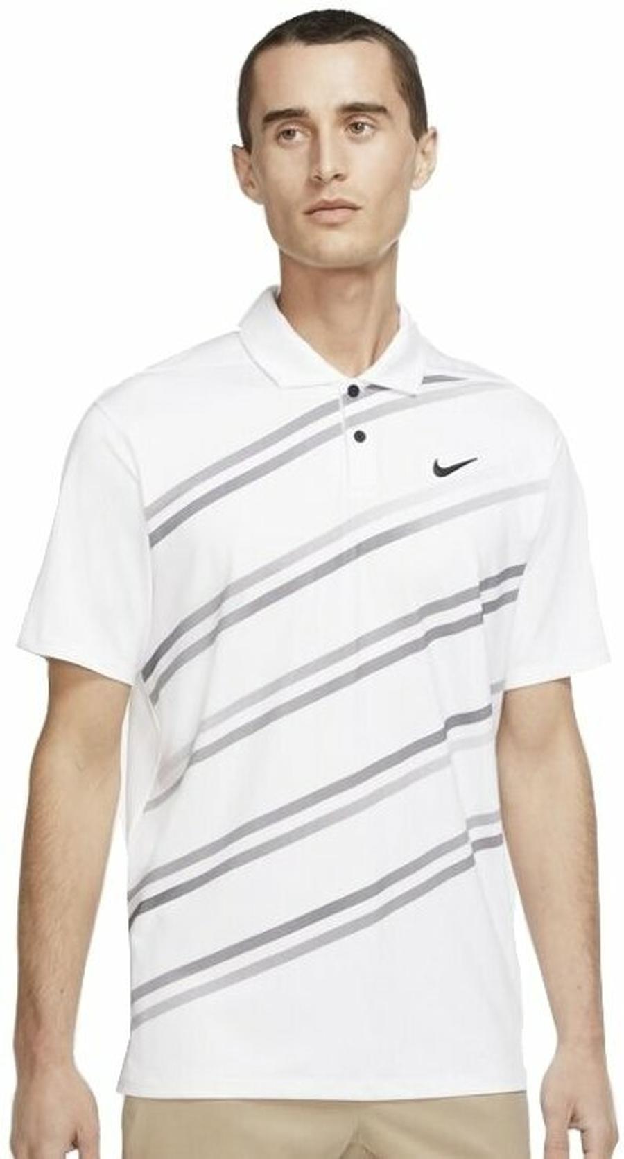 Nike Dri-Fit Vapor Mens Polo Shirt White/Black L