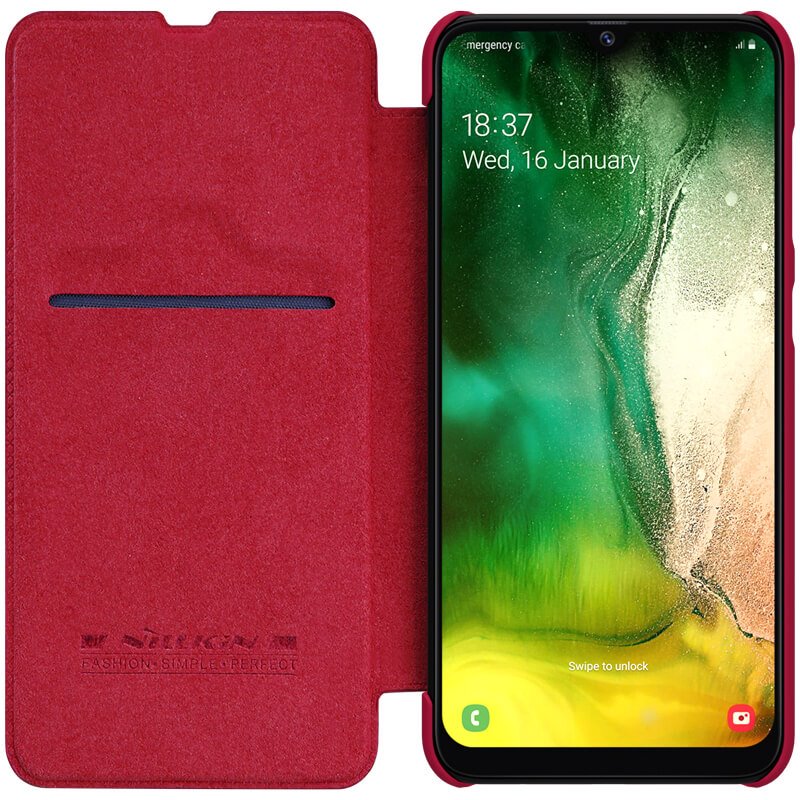 Nillkin Qin flipové pouzdro pro Samsung Galaxy A30 red