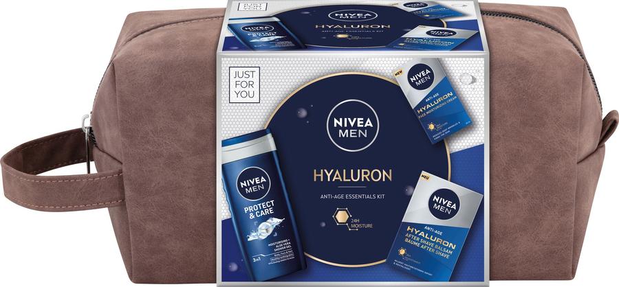 Nivea Dárková sada s anti-age kosmetikou pro muže Hyaluron