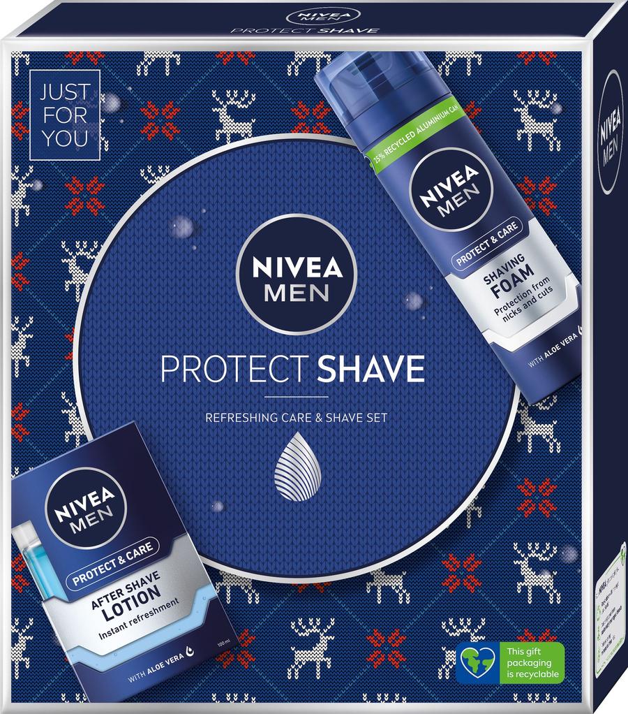 Nivea Dárkové balení pro oholení bez pocitu napnuté pokožky