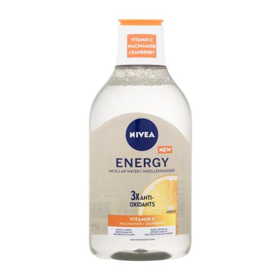 Nivea Energy 400 ml micelární voda pro ženy na rozjasnění pleti