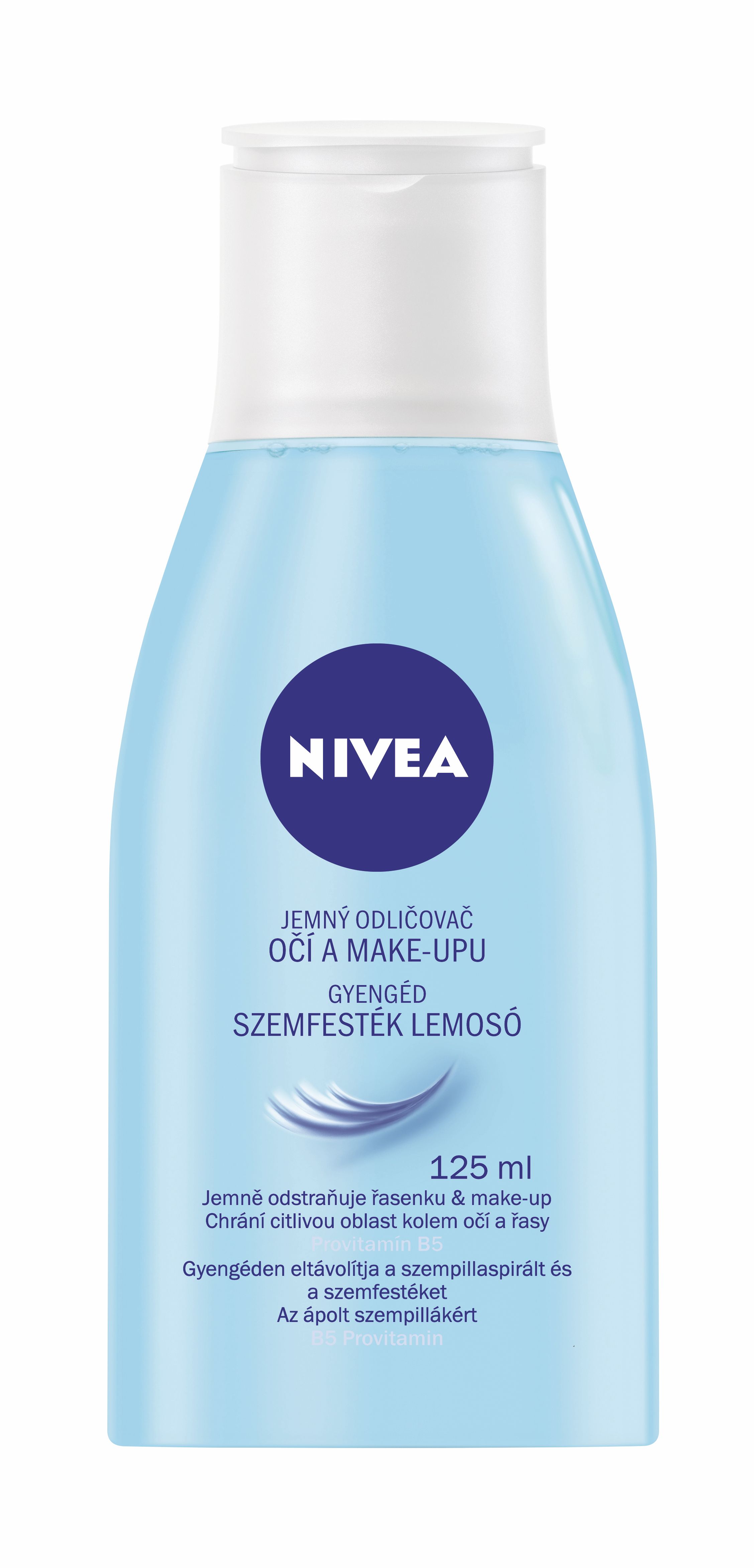 Nivea Face Cleansing jemný odličovač očí 125 ml