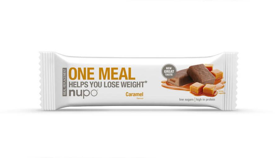 NUPO ONE MEAL tyčinka Karamelová 60 g