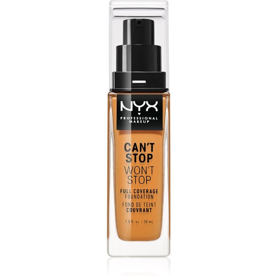 NYX Professional Makeup Can't Stop Won't Stop vysoce krycí make-up odstín 15.3 Almond 30 ml