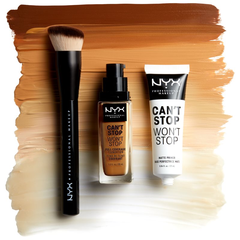 NYX Professional Makeup Can't Stop Won't Stop vysoce krycí make-up odstín 19 Mocha 30 ml