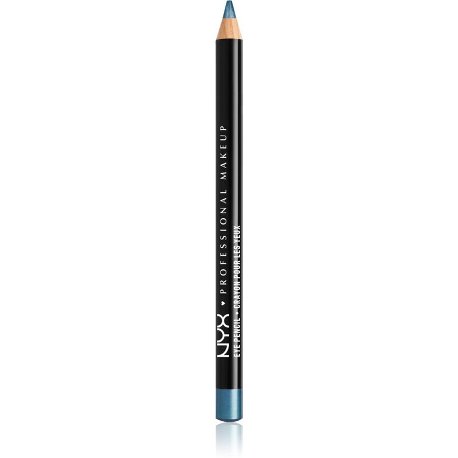 NYX Professional Makeup Eye and Eyebrow Pencil precizní tužka na oči odstín 910 Satin Blue 1.2 g