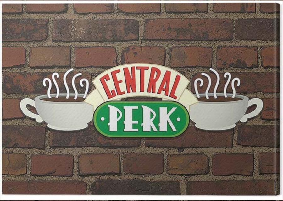 Obraz na plátně Friends - Central Perk Brick,