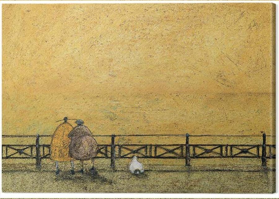 Obraz na plátně Sam Toft - A Romantic Interlude,