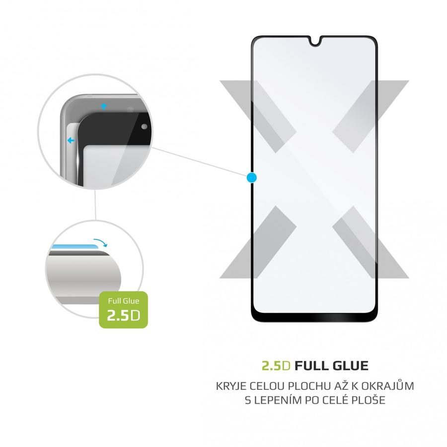 Ochranné tvrzené sklo FIXED Full-Cover pro Samsung Galaxy A32, černá