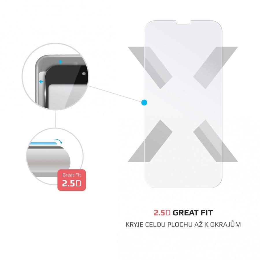 Ochranné tvrzené sklo FIXED pro Samsung Galaxy M51, transparentní