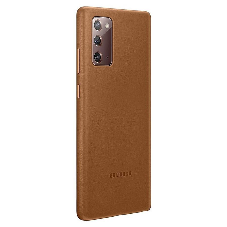 Ochranný kryt Samsung Leather Cover EF-VN980LAE pro Samsung Galaxy Note 20, hnědá