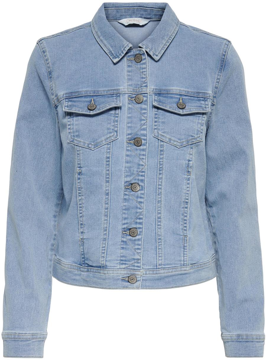 ONLY Dámská džínová bunda ONLWONDER LIFE 15243147 Light Blue Denim M