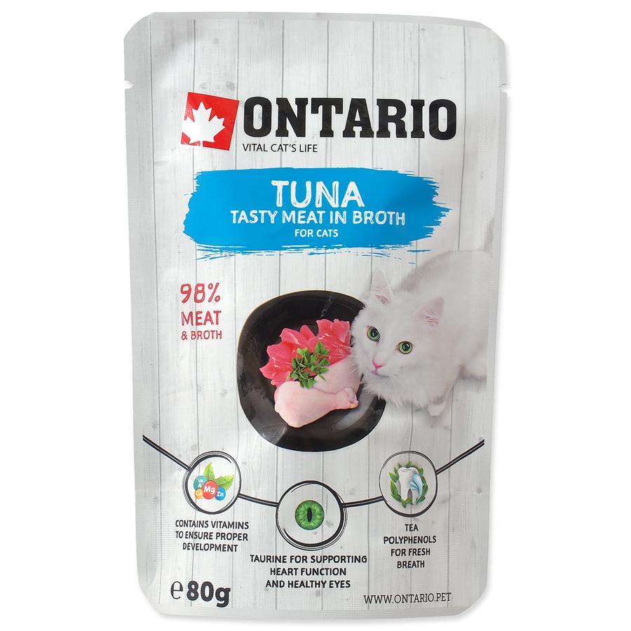 Ontario Cat Tuna in Broth 80 g