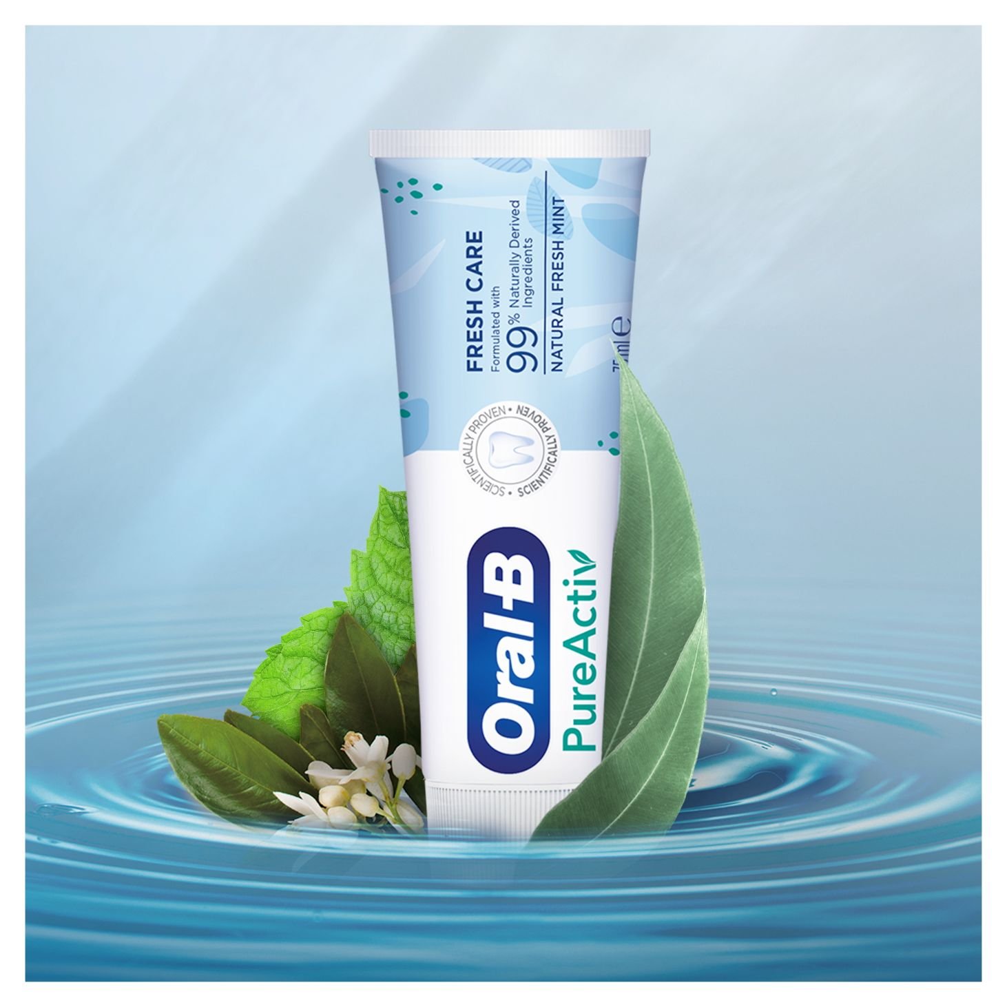Oral-B PureActiv Freshness Care Zubní Pasta 75 ml