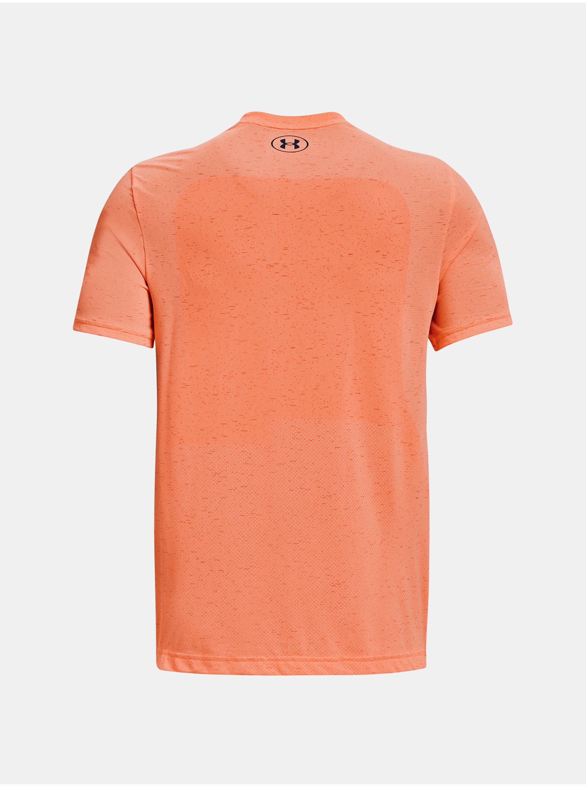 Oranžové pánské sportovní tričko Under Armour Seamless