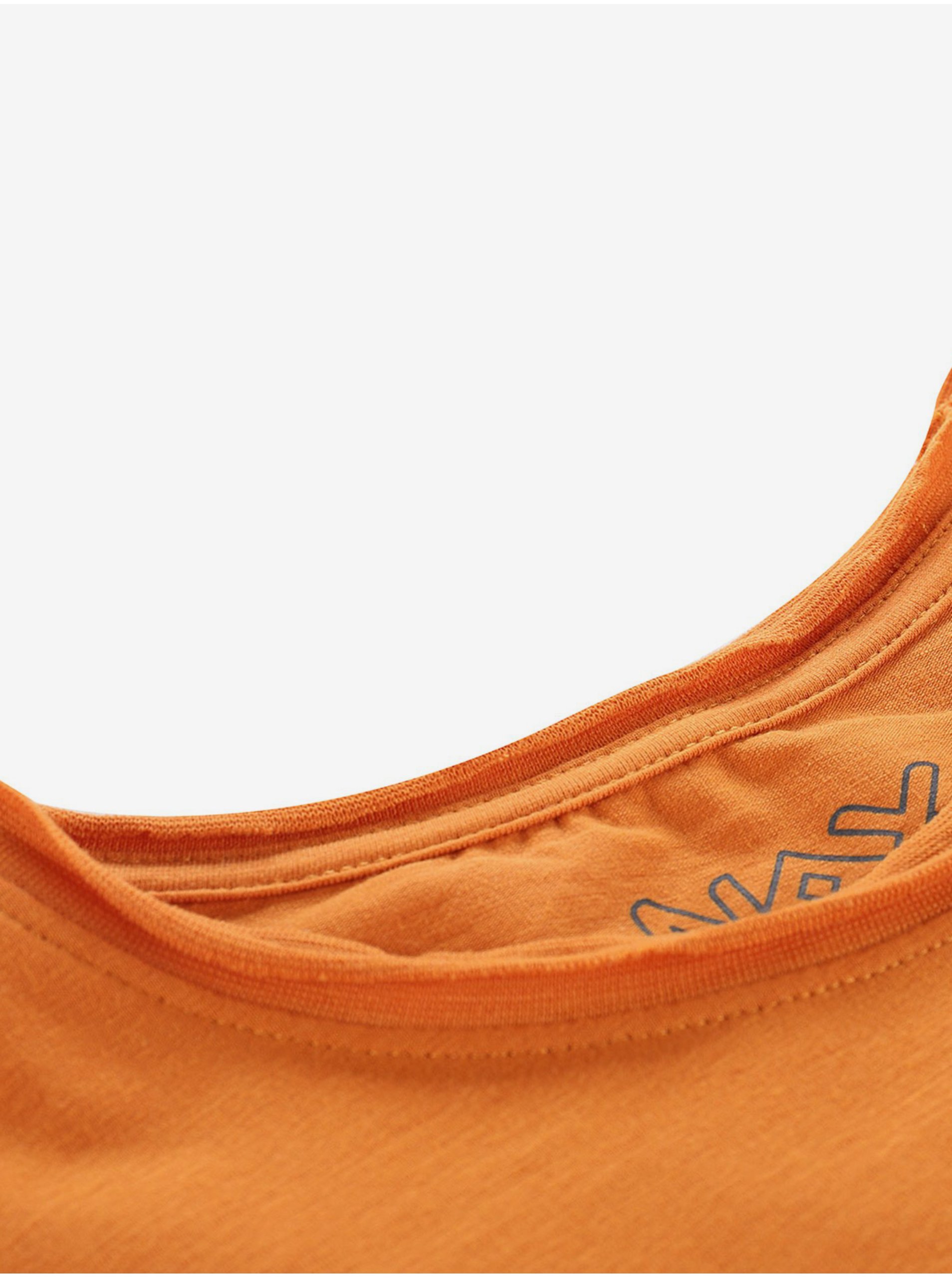 Oranžové pánské tričko NAX INER