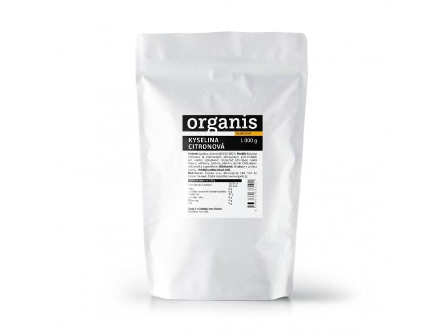 Organis Kyselina citronová 1000 g