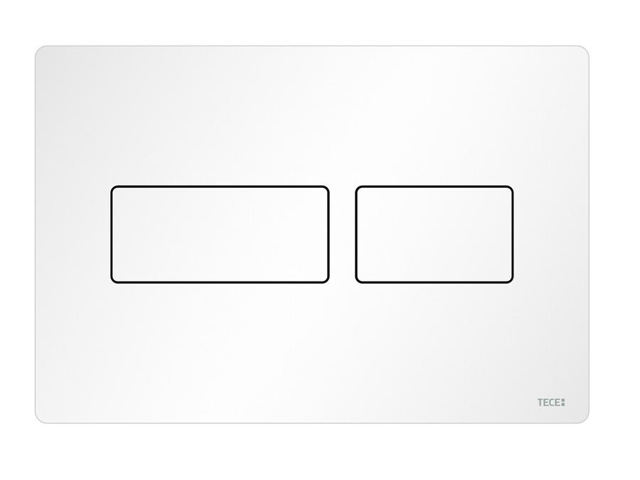 Ovládací tlačítko Tece Solid bílá mat 9240433