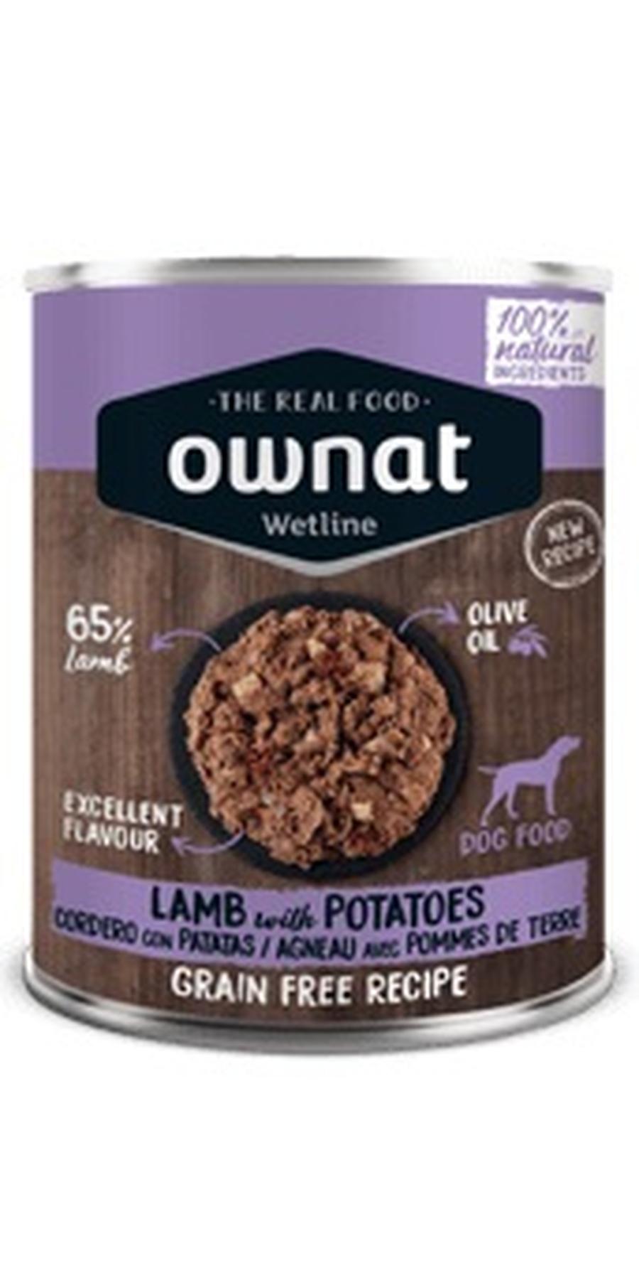 Ownat Dog Wetline Lamb & Potatoes konzerva 395 g