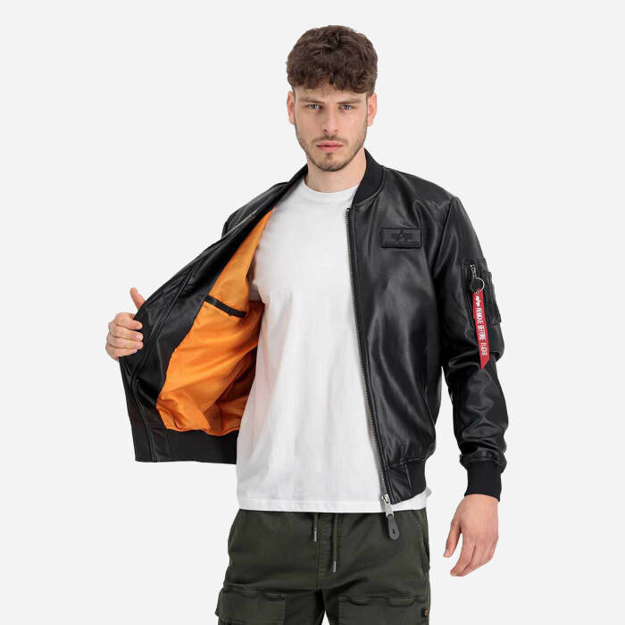 Pánská bunda Alpha Industries MA - 1 VF Vegan Leather 106108 03