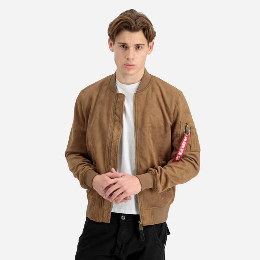 Pánská bunda Alpha Industries mA-1 VF vegan semiš 106107 13