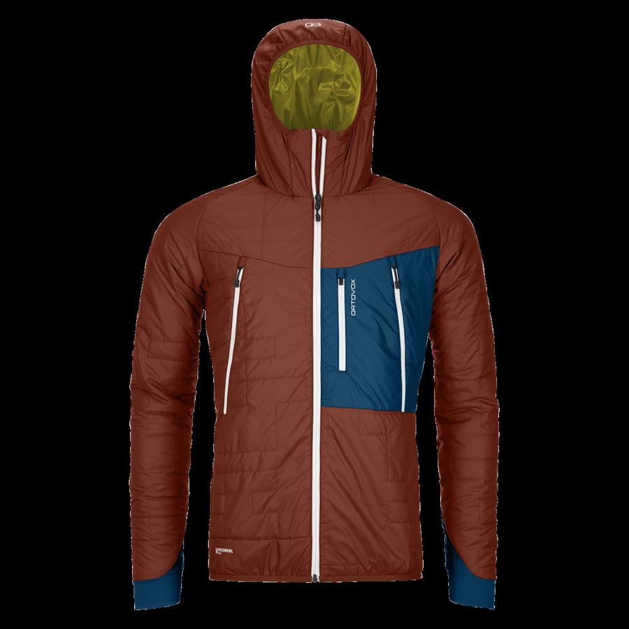 Pánská skialpinistická Bunda Ortovox Piz Boe Jacket Clay orange L
