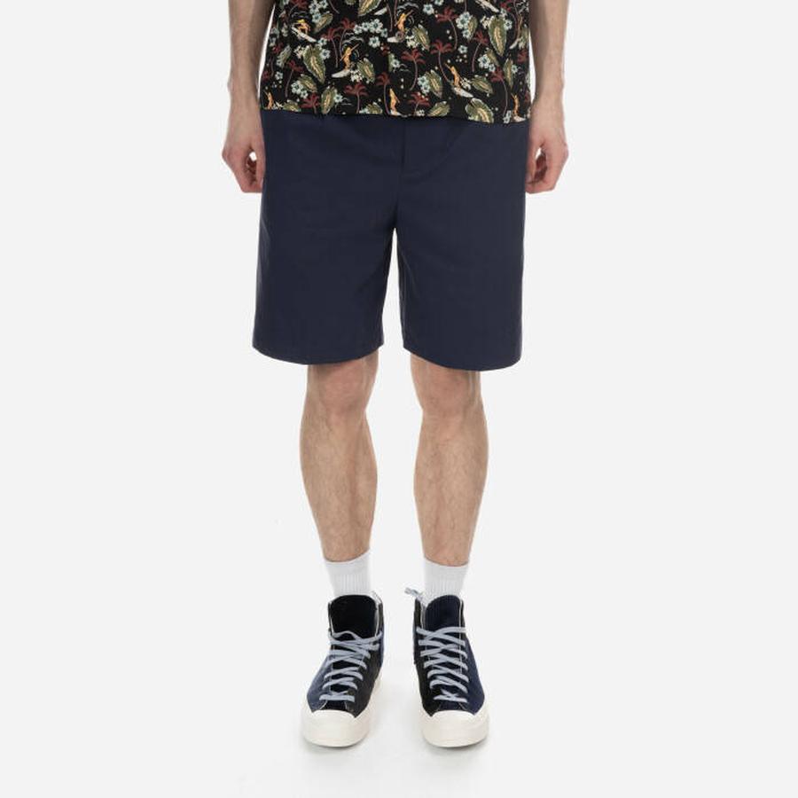 Pánské kraťasy A. P. C. Short Terry Cogbm-H10129 MARINE