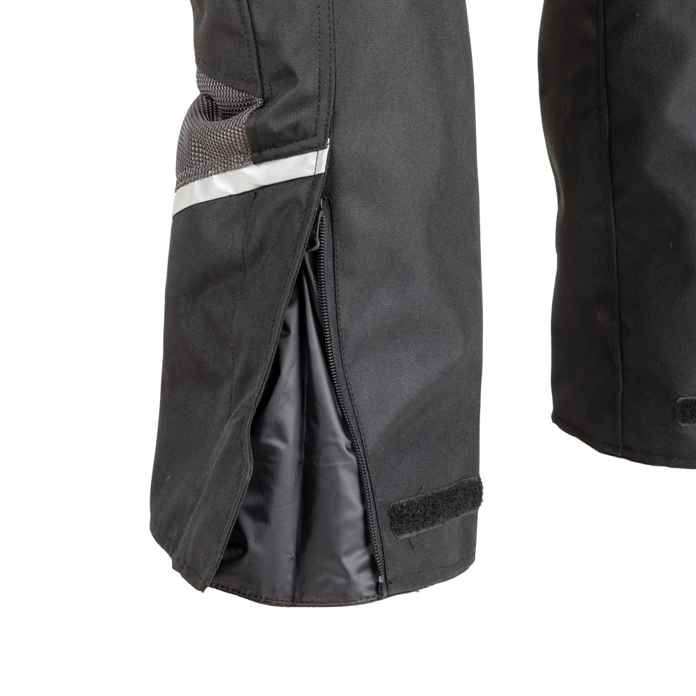 Pánské letní moto kalhoty W-TEC Alquizar  Black-Grey  4XL