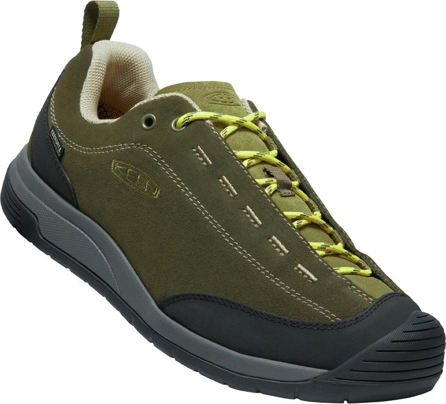 Pánské turistické tenisky Keen Jasper II WP Men Dark olive/olive drab 10,5UK