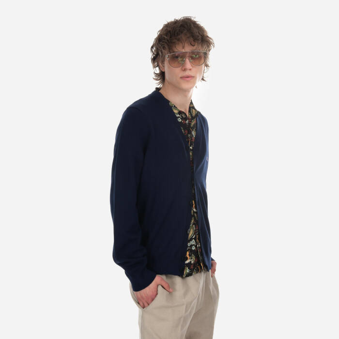 Pánský svetr a. p. c. New Cardigan Joseph COGDK-H22229 Dark NAVY