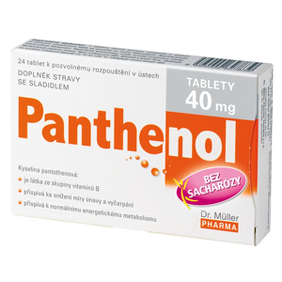 Panthenol Tablety 40mg Tbl.24 Dr.müller