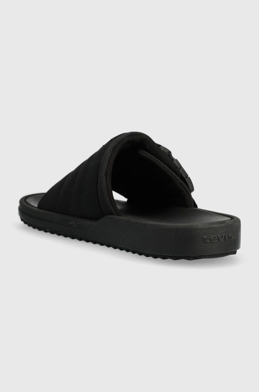 Pantofle Levi's Tahoma pánské, černá barva, D6571.0003