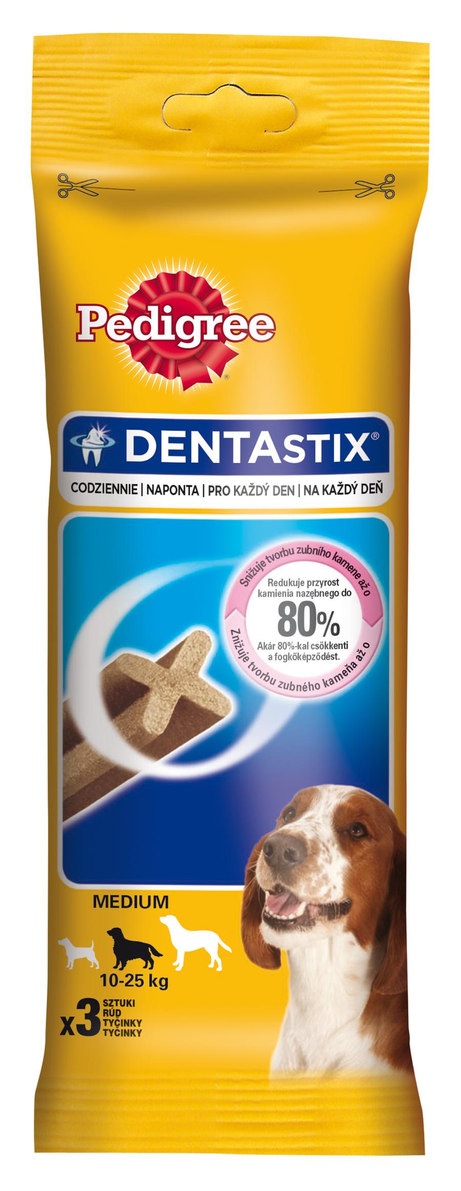 PEDIGREE pochoutky DENTA Stix MEDIUM 3pack 77g