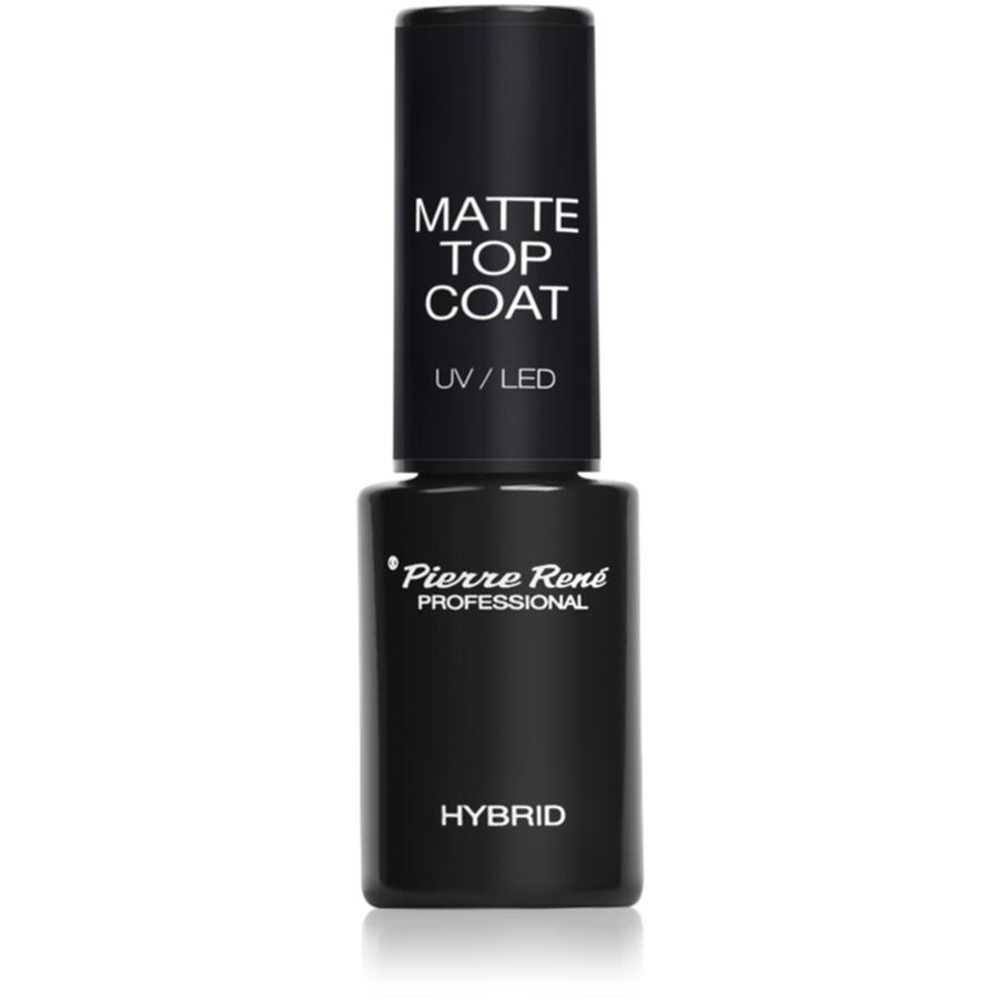 Pierre René Nails Hybrid vrchní gelový lak pro matný vzhled 6 ml