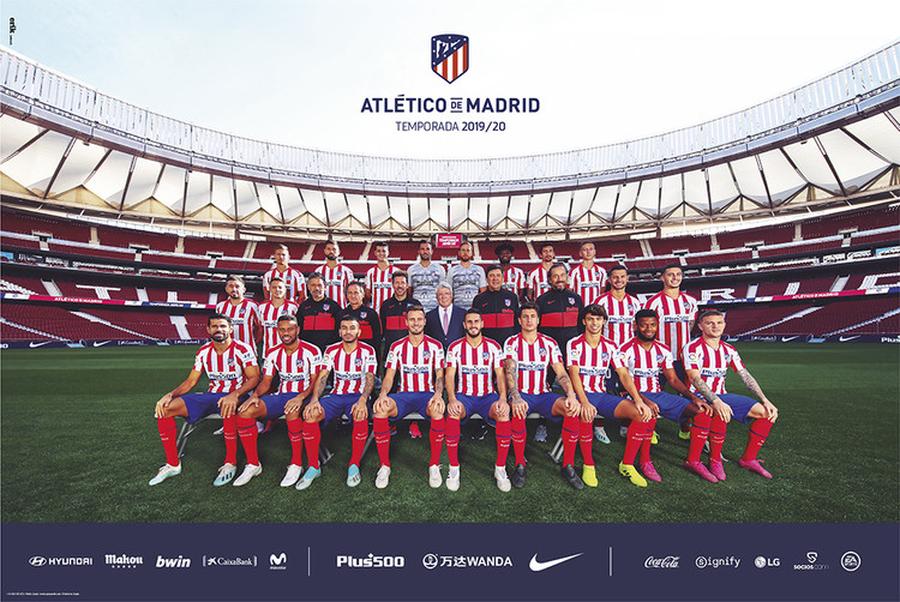 Plakát, Obraz - Atletico Madrid 2019/2020 - Team,