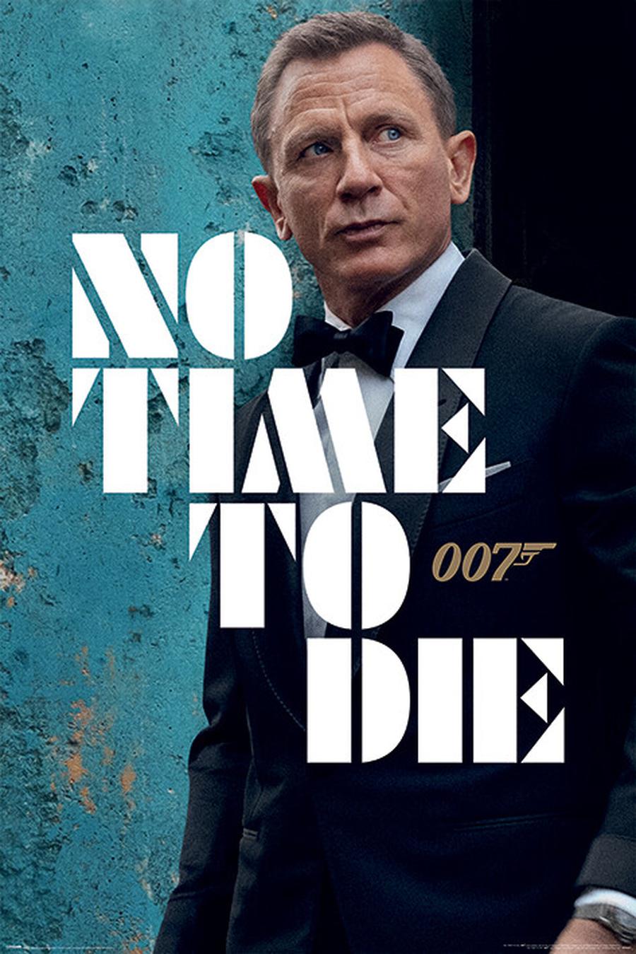 Plakát, Obraz - James Bond - No Time To Die - Azure Teaser,