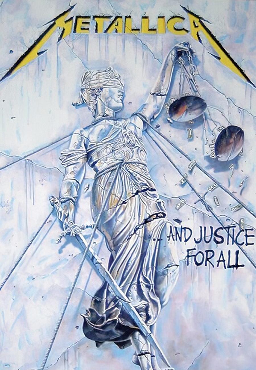 Plakát, Obraz - Metallica - Poster and Justice For All,