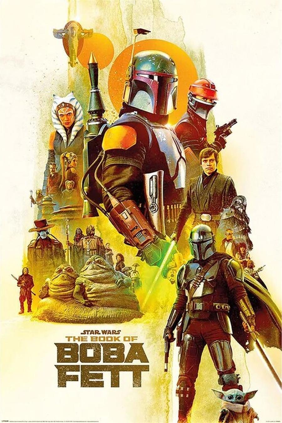 Plakát, Obraz - Star Wars: The Book of Boba Fett - In the Name of Honor,