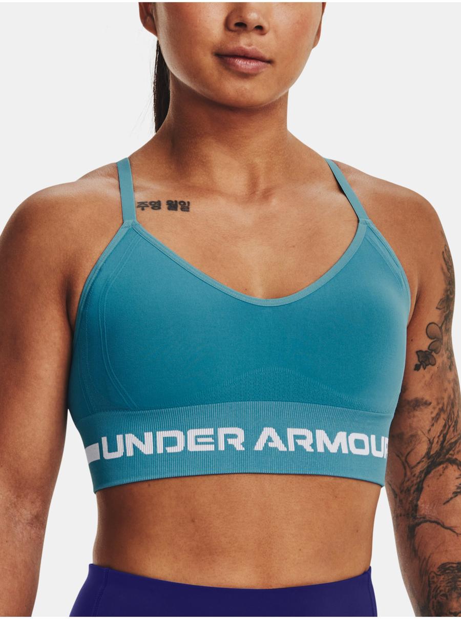 Podprsenka Under Armour UA Seamless Low Long Bra-BLU