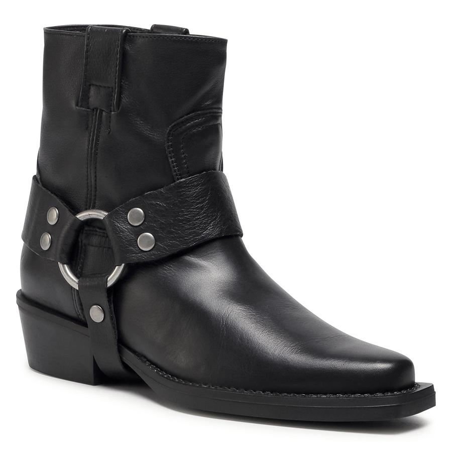 Polokozačky BRONX - 47272-G Black 1