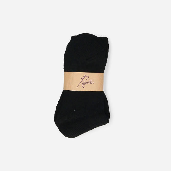 Ponožky Needles Pile Socks LQ048 BLACK