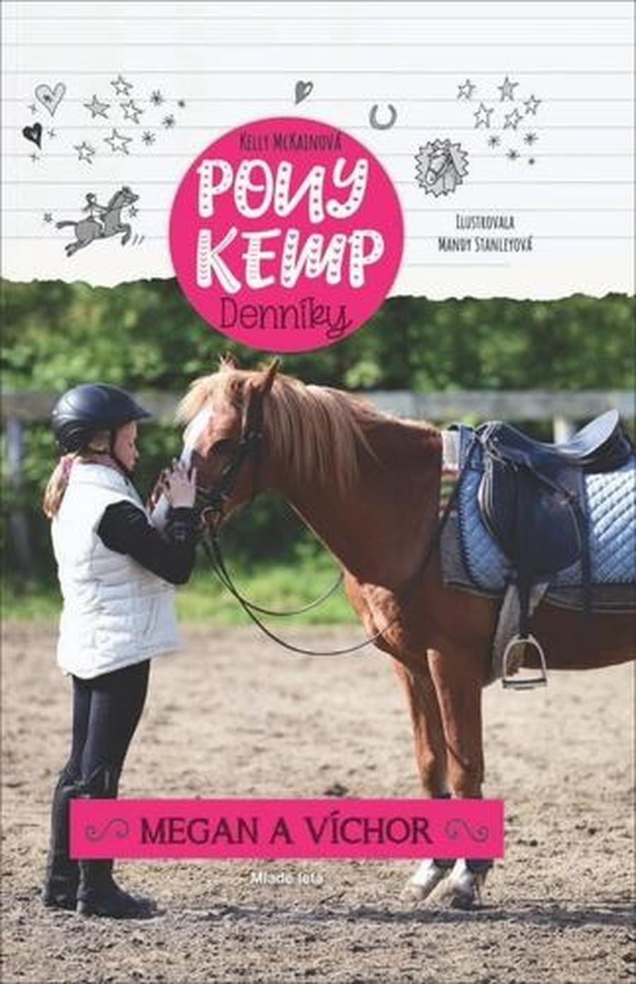 Pony kemp denníky -- Megan a Víchor - McKainová Kelly