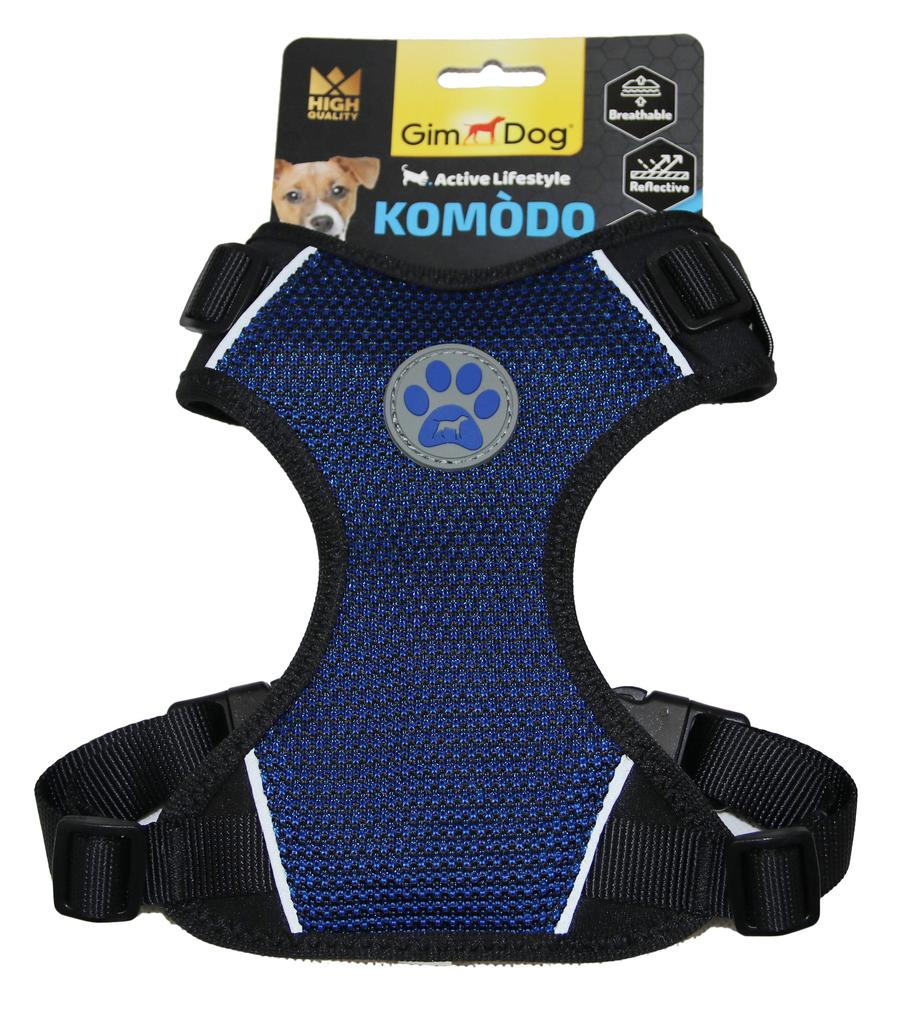 Postroj Gimborn Komodo XS 35-47cm modrý