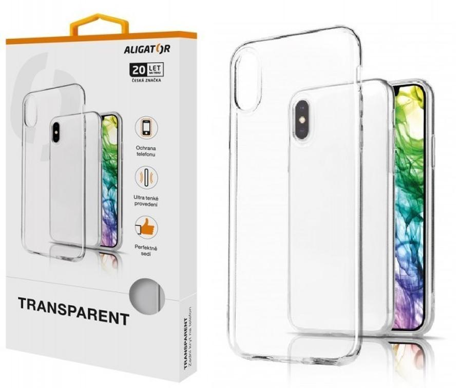 Pouzdro ALIGATOR TRANSPARENT pro Huawei P Smart 2021