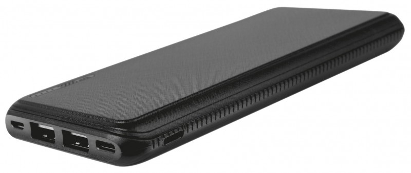 Powerbanka ALIGATOR PB1000, 10000mAh 3v1, micro/iPh/USB-C, černá