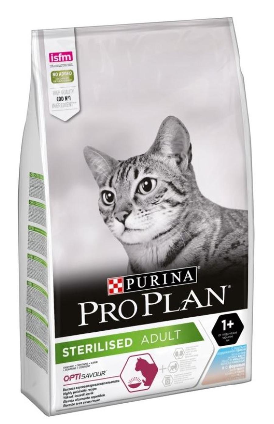 ProPlan Cat Sterilised Cod a Trout 3 kg