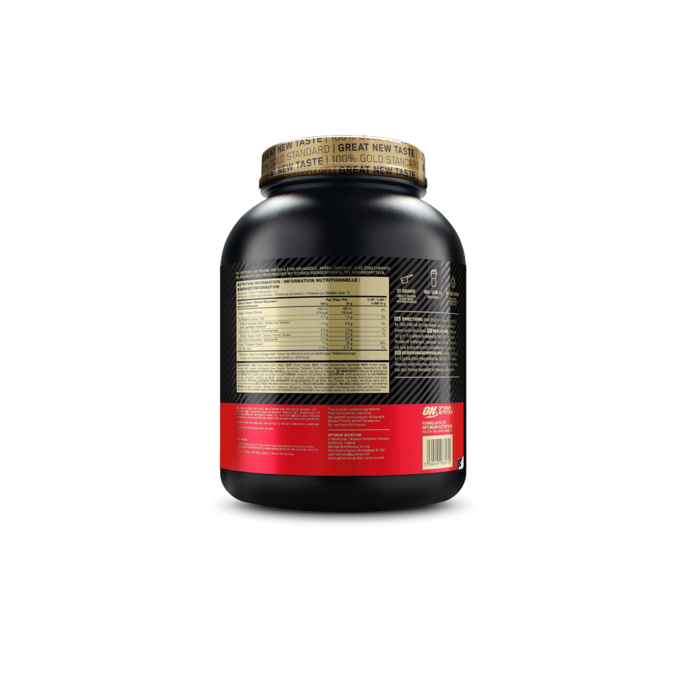 Protein 100% Whey Gold Standard 2270 g mimořádně mléčná čokoláda - Optimum Nutrition